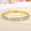 Double-layer multi-layer zircon tennis bracelet for men's and women's fashion hits, high quality