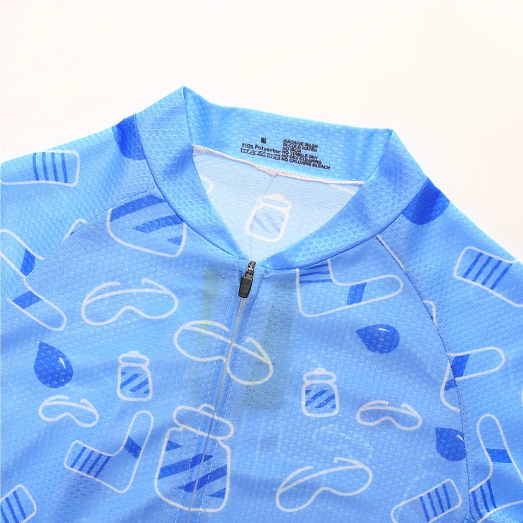 Summer Short Sleeve Riding Bicycle Cycling Clothing Set Women Sport Jerseys Suits Bicycle Clothes Suit