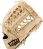 ZETT NeoStatus VL Soft Baseball Outfielder Glove, Pastel Brown, BRGB31417N, Left-Hand Throw