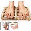 Massage Reflexology Natural Wooden Foot Roller Wood Care Relax Relief Massager Spa Gift Anti Cellulite Foot Massager Care