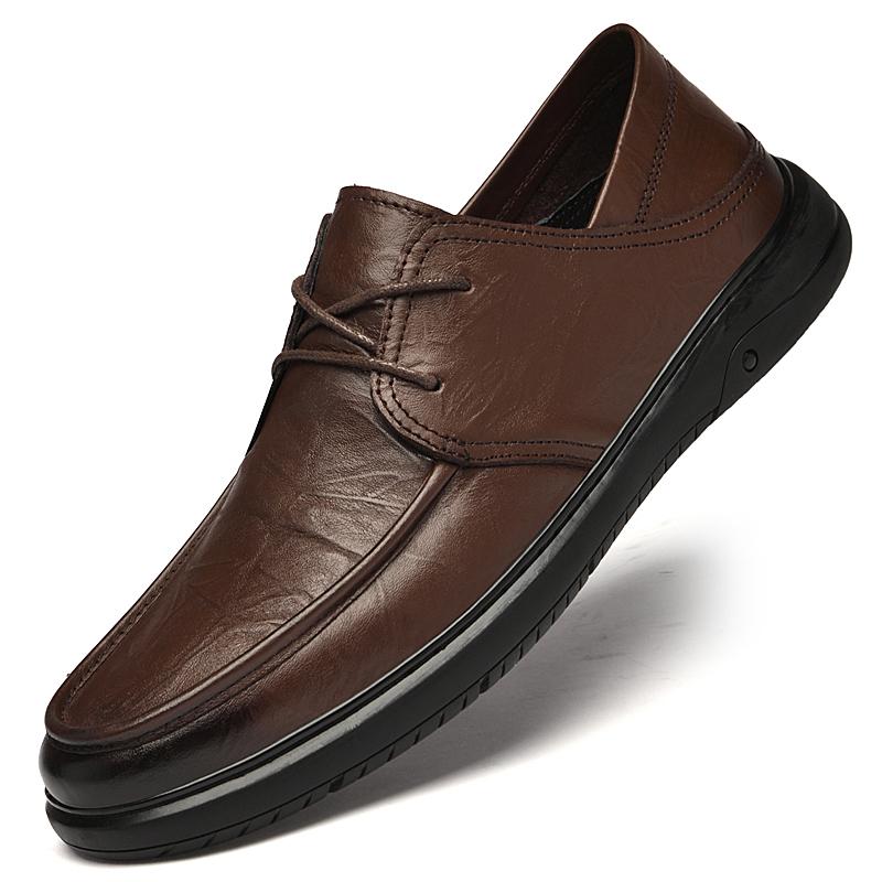 

Men All Season Shoes Leather Comfortable Comfortable Wear For Daily Use Durable Material With Good Quality 42