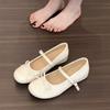 Inner height increase French gentle Mary Jane single shoes women's shoes 2025 new spring bow with skirt evening shoes
