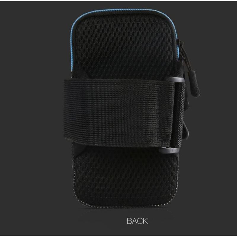 Breathable Mesh Sports Armband Phone Holder for 4.7-6.5 Inch Devices Upgrades Adjustable Straps for Outdoor Activity