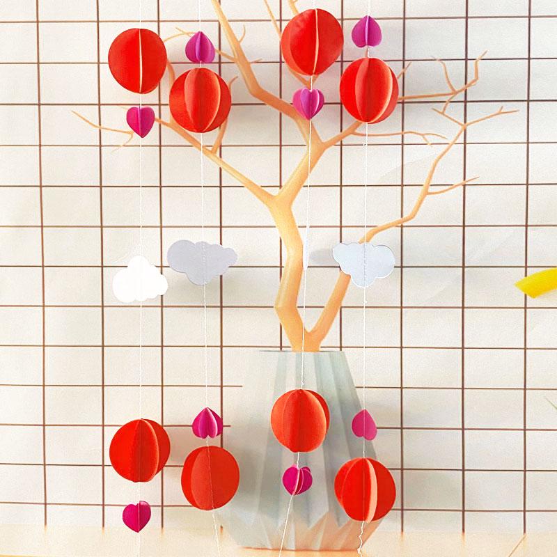 Valentine's Day Butterfly Ceiling Decoration for Restaurant or Store Anniversary Event