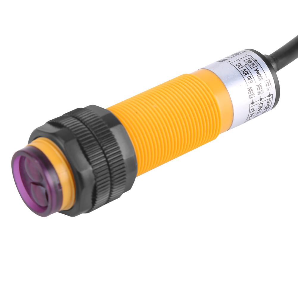 E18 B03P1 5 30cm DC 3 Wire 6 36V PNP IR Photoelectric Sensor Switch