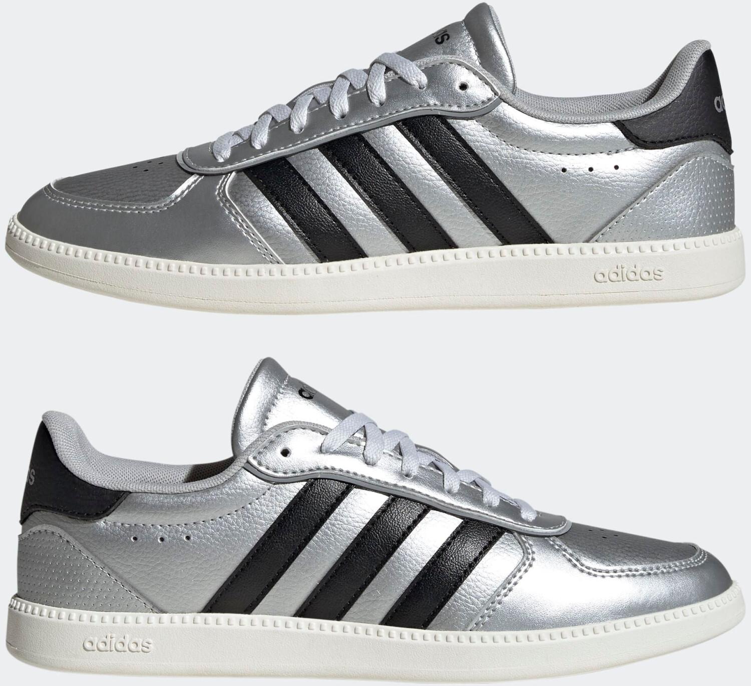 

Женские кроссовки Adidas Breaknet Sleek Matte Silver Core Black Off White 42