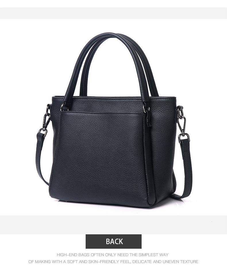 

Сумки из натуральной кожи для женщин, сумки через плечо, женские сумки через плечо, дизайнерские сумки-тоут чёрный