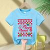 2026 Summer Toy Story Aliens Pattern Cotton T-Shirt Kids Unisex Short Sleeve for Daily Leisure and Theme Activities Wear