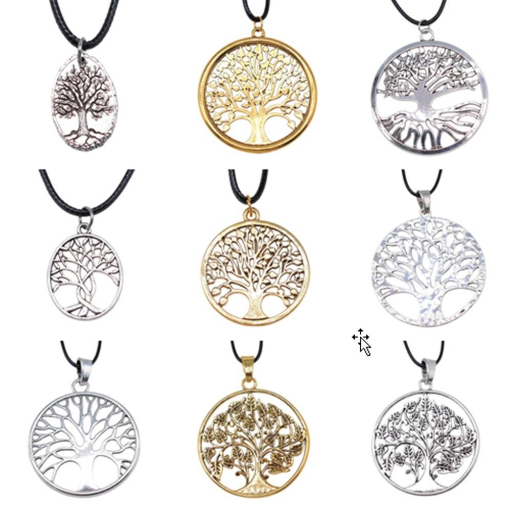 

1 Piece Дерево Жизни Обереги Ювелирные украшения Ожерелье для женщин