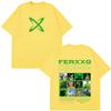 Rapper Feid Ferxxo Falxxo Tour 2026 Print Tshirt Unisex Unisex Fashion Hiphop Tshirt Shortsleeved Casual Cotton Vintage Tshirts