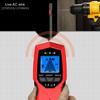 LCD Backlight Display Digital Wall Detector Metal Sensor Wood Stud Finder AC Cable Scanner Three