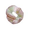 Colorful Knit Hair Scrunchies With Color Contrast Details Soft Hair Tie Elastic Bands Accesories For Women And Girls