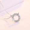 Ring Four-leaf Clover Necklace Female Niche Exquisite Temperament Versatile Mori Ins Wind Collarbone Chain