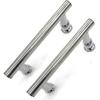 145mm (14.5cm) Chrome ABS Shower Door Handle, Hole to Hole2 Pieces