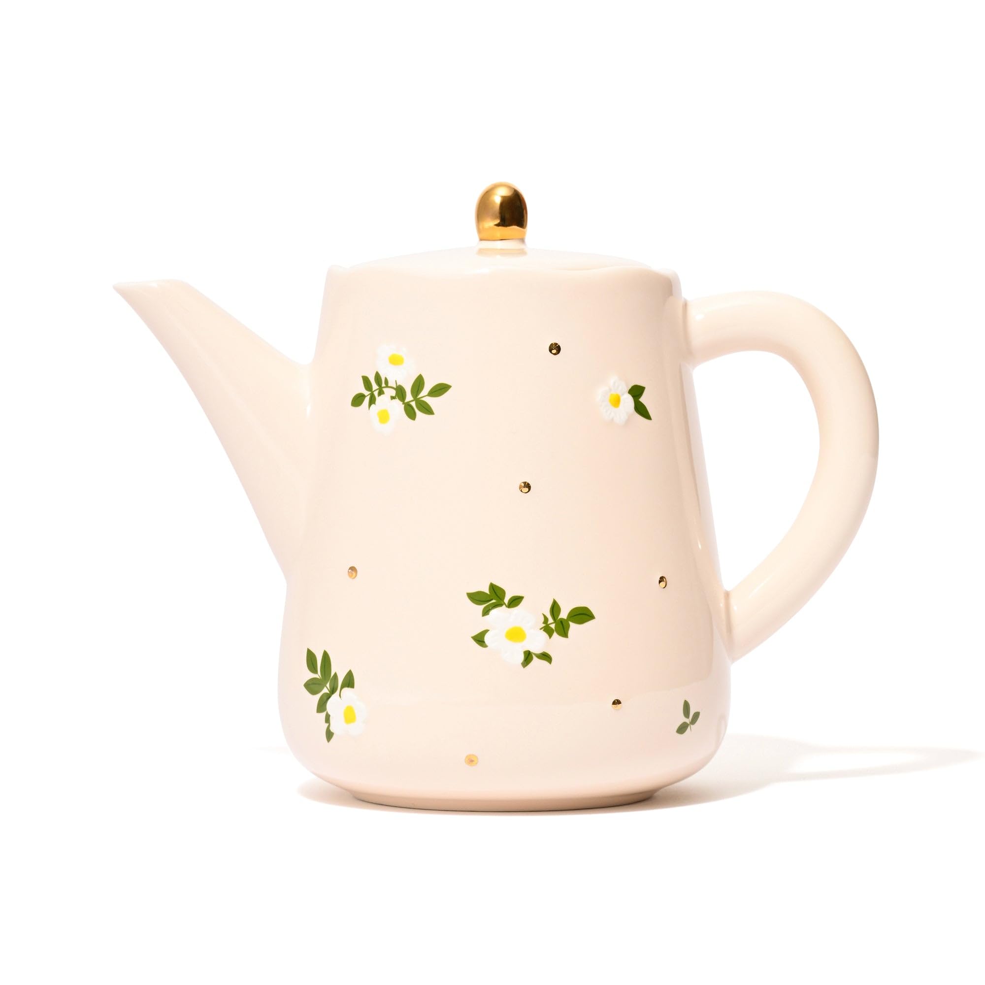

Francfranc Fleuron Teapot, Ivory