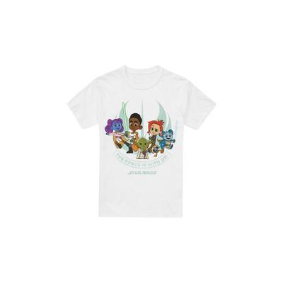 Mens Young Jedi Adventure The Force Is With Us T-Shirt