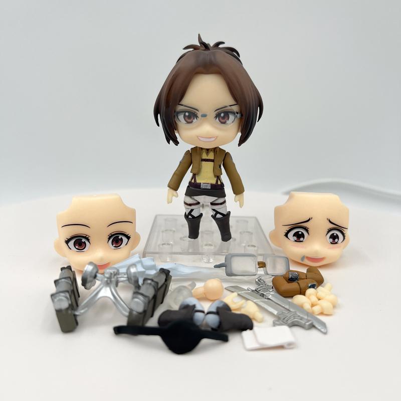 1123 Hange Zoe Attack On Titan Anime Figure Hanji Shingeki No Kyojin Action Figure 775 Erwin Smith Figure Collectible Doll Toy