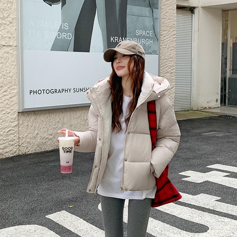 Autumn Winter Thicken Warm Parka Women Casual Sweety Solid Color Big Pocket Loose Long Hooded Coat Jackets Outwear
