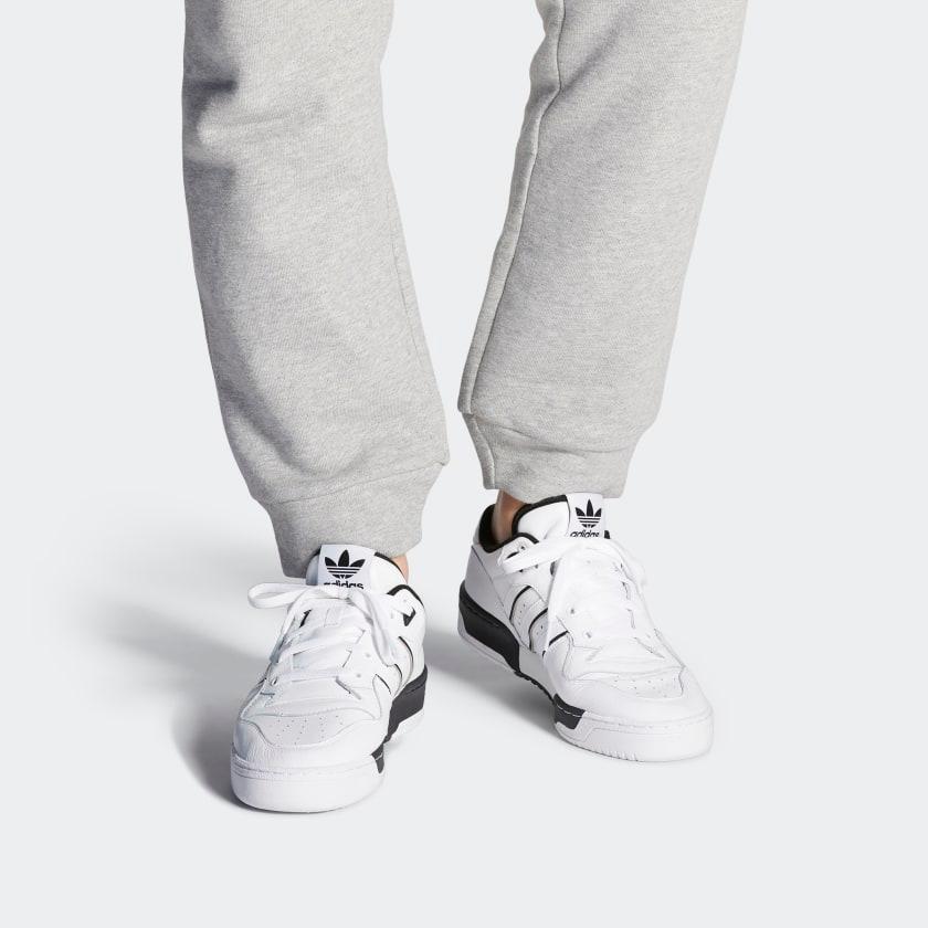 Adidas Rivalry Low 'Footwear White' (Unisex) Footwear White / Core Black Skateboard Shoes EE4657