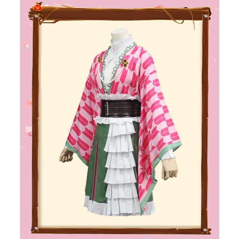 Demon Slayer Cosplay Mitsuri Kanroji 5th Anniversary Concert Cosplay Costume