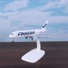 1 Set Alloy Metal Diecast Airplanes With Wheels 20Cm A350 Finnair Airplane Kit Airbus 350 Finland Plane Model Gift