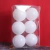 6pcs 4cm/6cm/8cm White Christmas Balls Glitter Pendant Christmas Hanging Balls DIY Plastic Christmas Tree Pendants