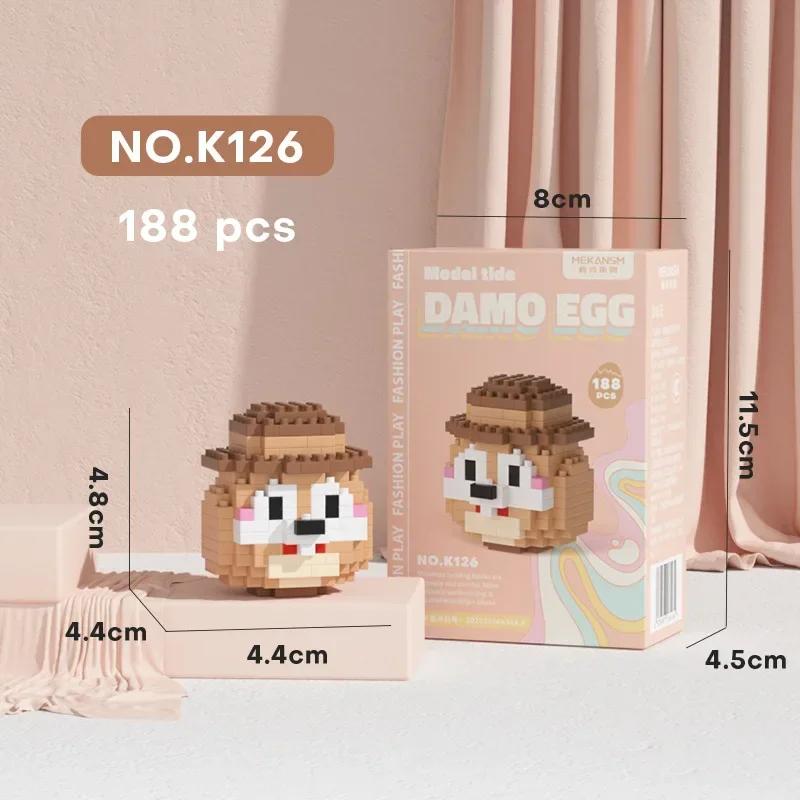 Christmas Donut Series Building Blocks for Children's PuzzleSanta Claus Christmas Tree Damo Egg Puzzle Toys Christmas Gifts