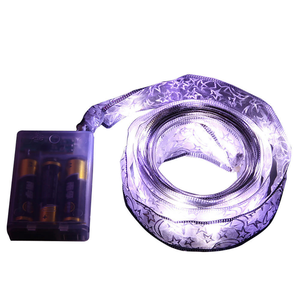 40 LED Ribbon Window Curtain Lights String Lamp House Party Decor Striking