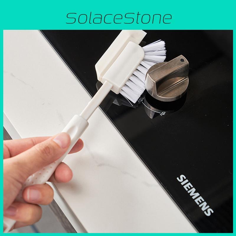 Multi Kitchen Purpose Cleaning Brush For Stove Sink Gap And Scraping Surface