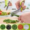 Cive, Spice Scissors, Garlic Scissors, 5 Blade Scissors Herb Scissors Kitchen Scissors Food Scissors Multifunctional Kitchen Scissors Scissors