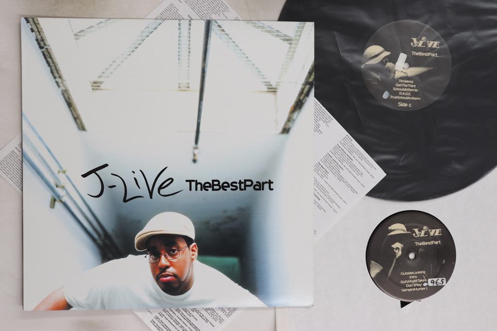 LP Record JLIVE  Best Part TTP0001 TRIPLE THREAT  2001 US Rap  HipHopRB Used