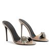 Summer Night Club High Heel Women Slippers Fashion CRYSTAL Open Toe Ladies Outdoor Dancing Party Prom Stripper Shoes
