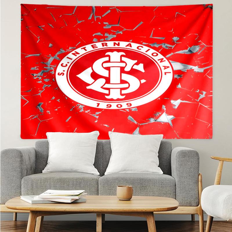 Inter Club Emblem Printed Printed Tapestry, for Bedroom,Livingroom, dormitory, Large Wall Decor, Fabric Decor Fan Birthday Gifts