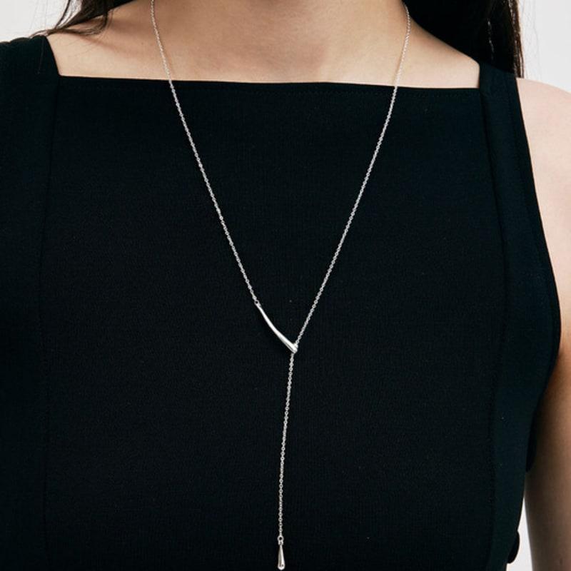 Hei Y water drop necklace