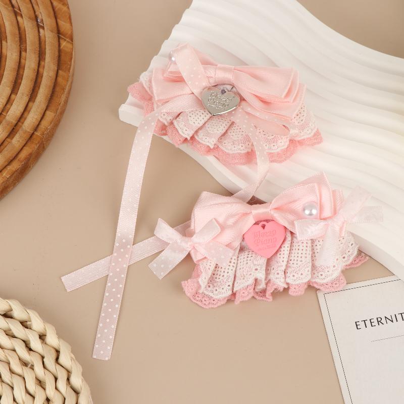 Sweet Multi-layer Bow Lace Hair Clip 1/2Pcs Elegant Lolita Style Hair Accessories for Women