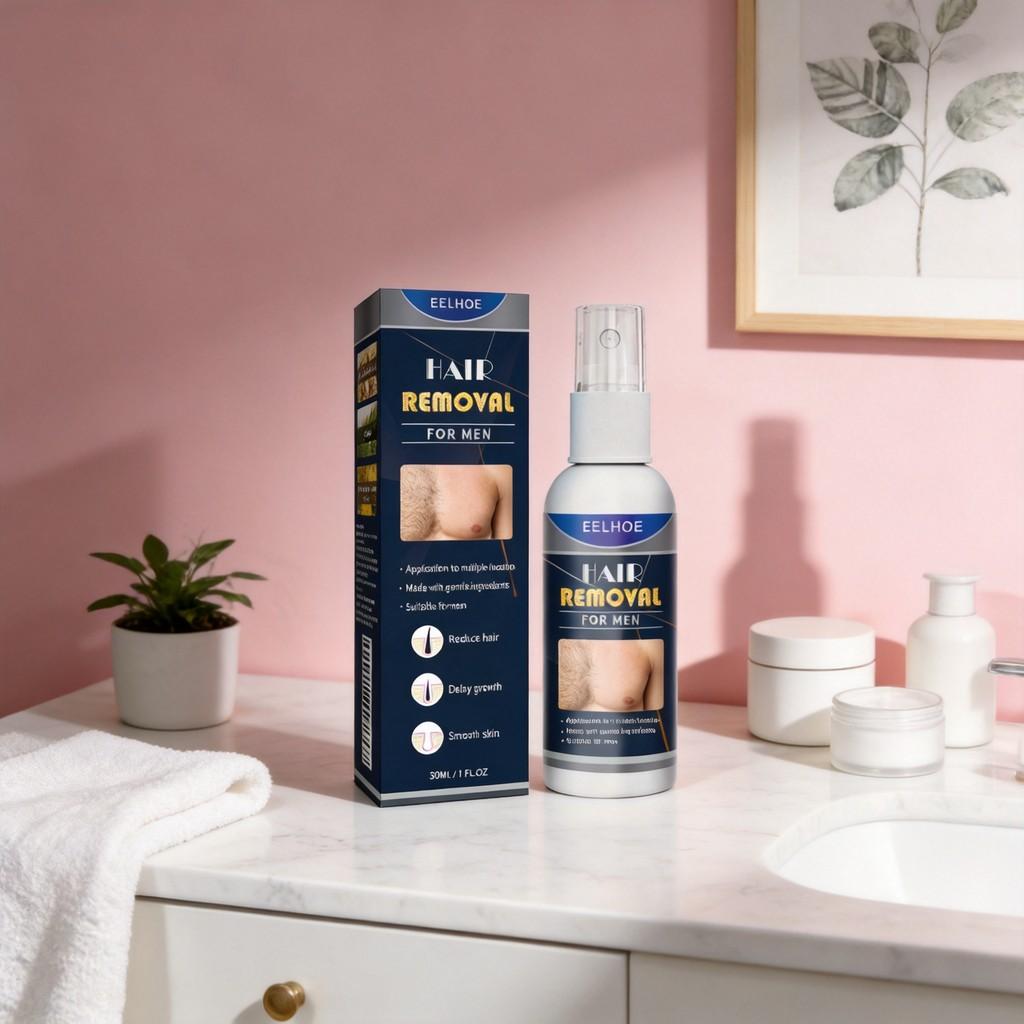 Spray Depilatorio Corporal Para Mujeres Niebla Depilatoria Suave de Acción Rápida Para Zonas Sensibles