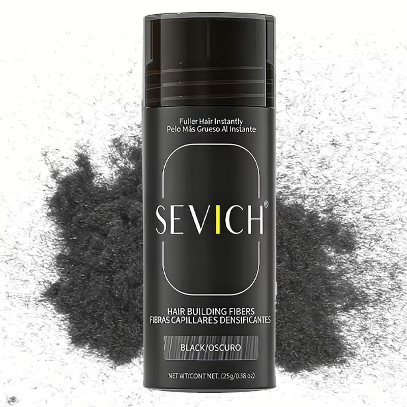 SEVICH Hair Fibers Powder 25g Natural Keratin Hair Building Fiber Instantly Thickens & Volumizes For Men Women Hair Concealer Powder
