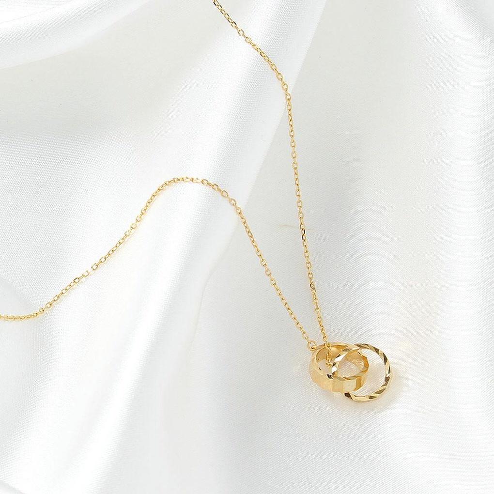 Silver 925 Gold-Plated Bold Touring Women's Necklace