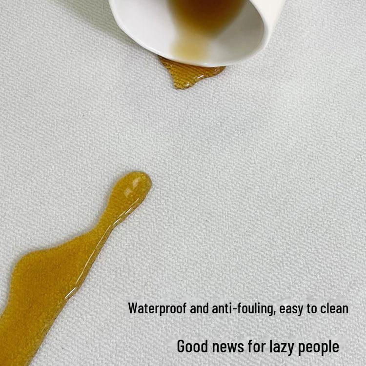 Covor de Lux Crem Catifea Wabi-Sabi Nordic Minimalist pentru Living