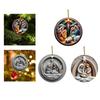 Nativity Hanging Decorations Xmas Accessories Christmas Hanging Pendant for Living Room Door Cabinet Office Housewarming