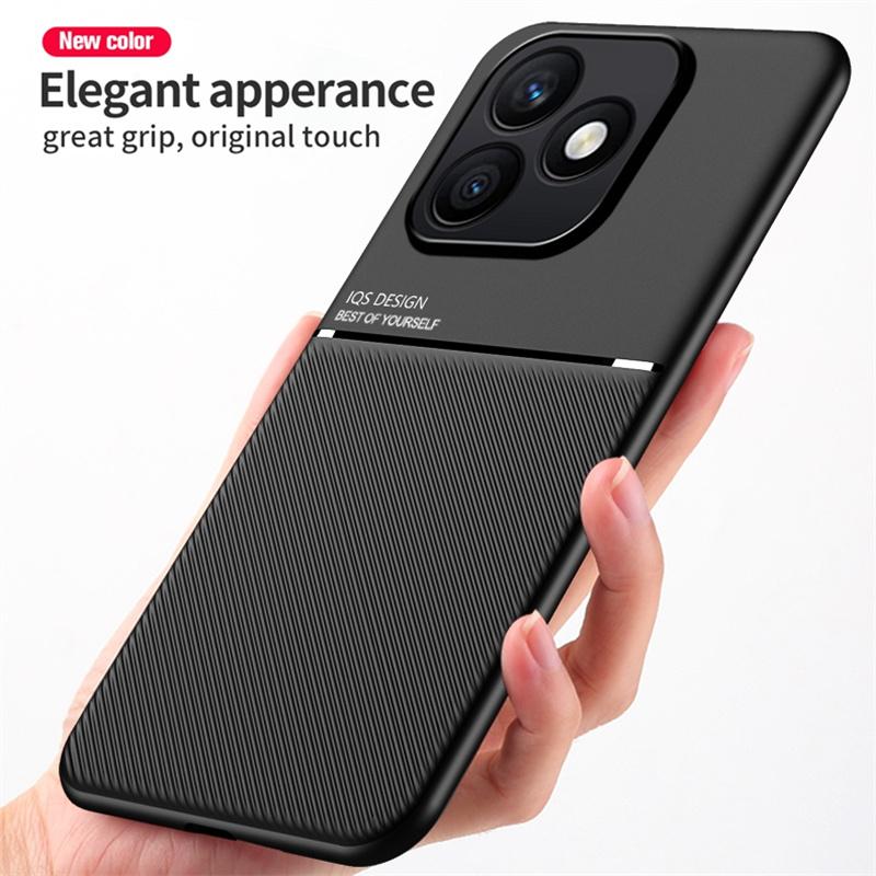 Robuste Anti-Rutsch-Hülle für Honor X8d Schutzhülle Magnetischer Saug-Halter Coque Fundas Capa