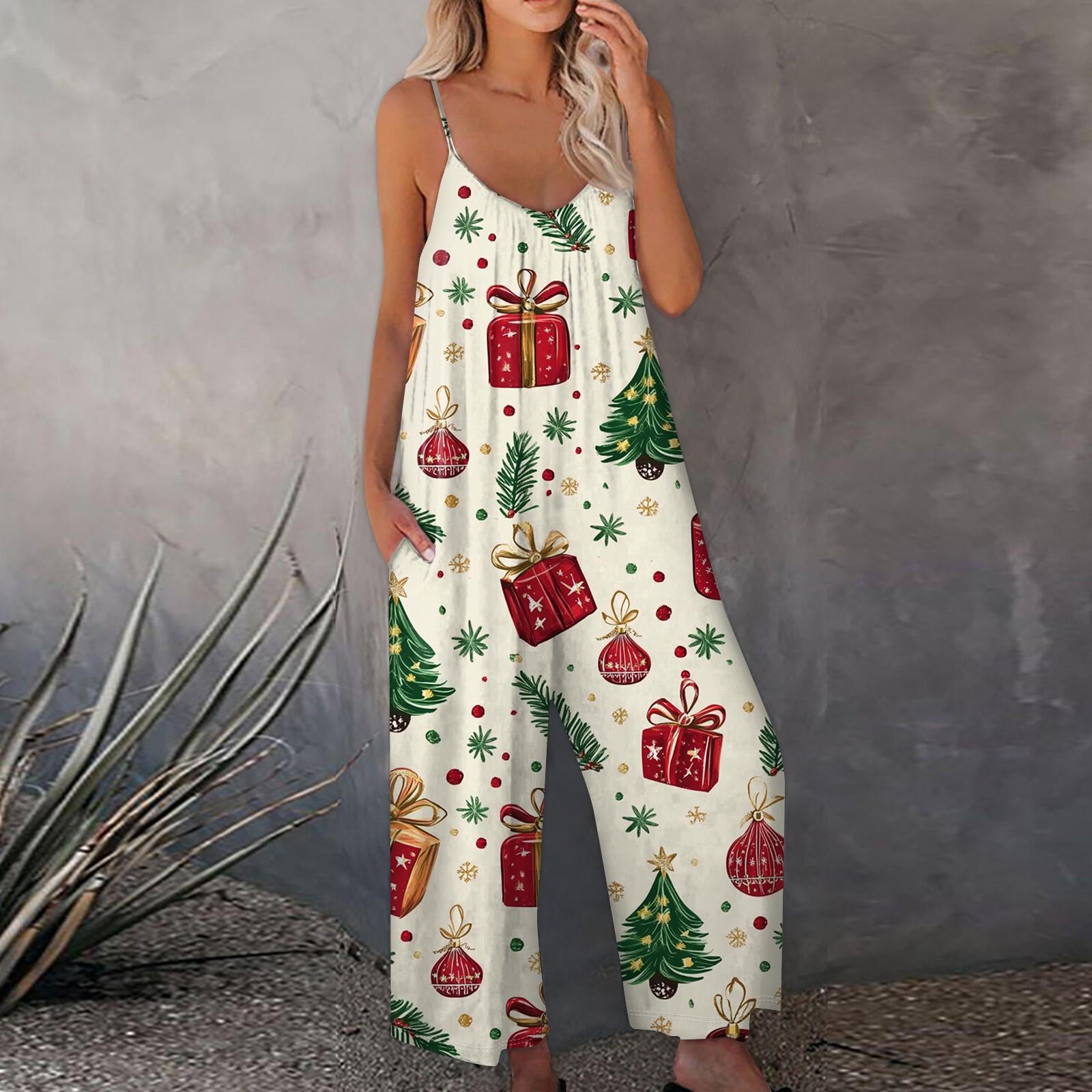 

Женский комбинезон с принтом, повседневный свободный комбинезон с регулируемыми подтяжками S бежевый