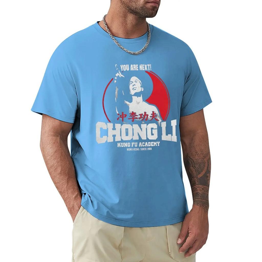 Men's Bloodsport T Shirts 80s Action Movie Pure Cotton Clothes Vintage Short Sleeve Crewneck Tees Graphic T-Shirts