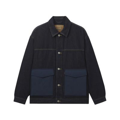 Levis Fashion Versatile Comfortable Casual Denim Jacket Unisex Jacket Blue 002I5-0001