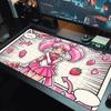 Sailor Moon Print  Cushion Non-slip Laptop Tablet Big Mousepad XXL Mat Mini PC Playmat With Lock edge