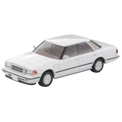TOMYTEC Tomica Limited Vintage Neo LV-N199c Toyota Crown Hardtop 3.0 Royal Saloon G (White) 1985 Model, Completed, Part Number 332725