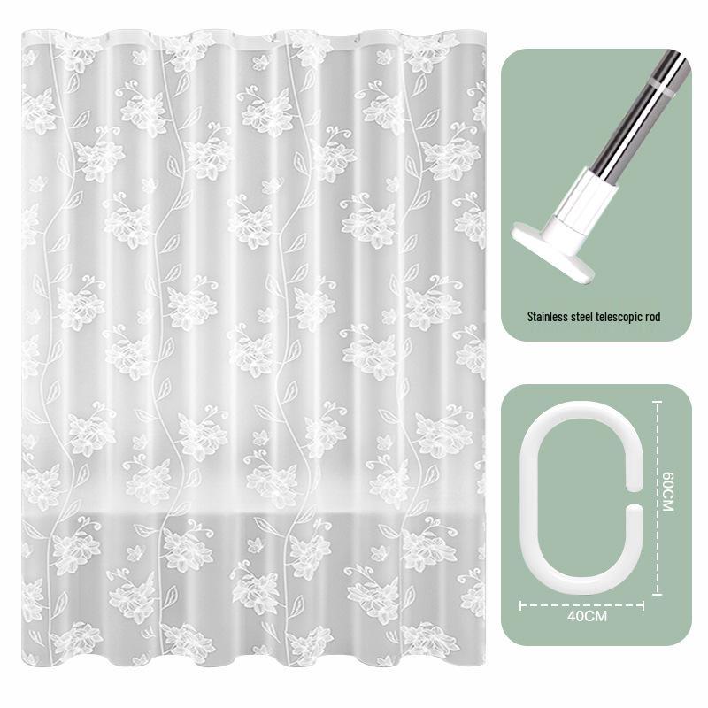 Luxury Eco-Friendly Waterproof & Mildew-Resistant Shower Curtain