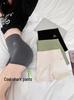 Women's Summer Shark Yoga Pants with Tummy Control Skirt and Anti-Exposure Three-Quarter Safety Shorts.