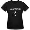 JIAYOUCT Dámské tričko Shinedown Sound Of Madness Černé