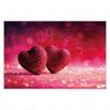 MOON.QG Valentine's Day Decoration Photo Background Candy Shop Teddy Bear Rose Soad Backdrops For Photography Studio Photozone